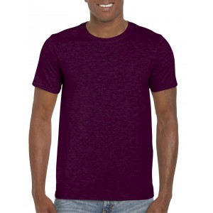 Gildan SoftStyle férfi póló, Maroon, 4XL