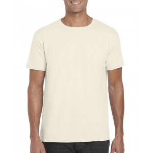 Gildan SoftStyle férfi póló, Natural, XL