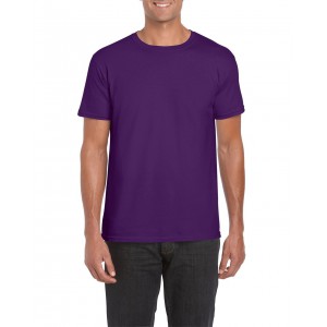 Gildan SoftStyle férfi póló, Purple, S