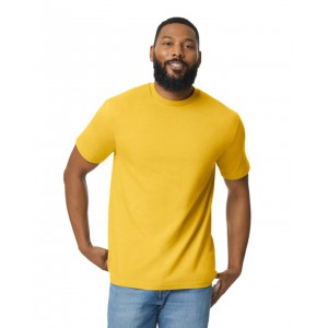 Gildan Softstyle Midweight férfi póló, Daisy, 2XL