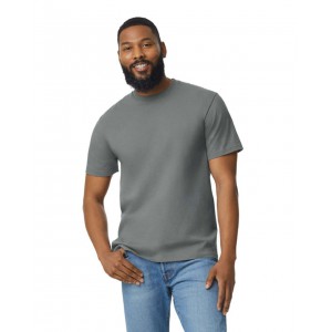 Gildan Softstyle Midweight férfi póló, Graphite Heather, M