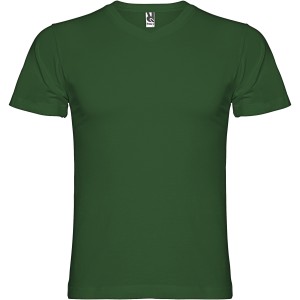 Roly Samoyedo V-nyakú férfi póló, Bottle green, XL