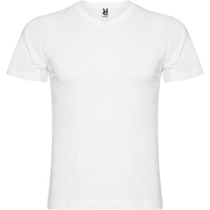 Roly Samoyedo V-nyakú férfi póló, White, 2XL