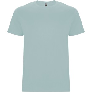 Roly Stafford férfi pamutpóló, Washed Blue, M