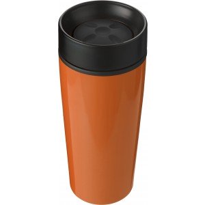 Duplafalú bögre, 450 ml, narancs