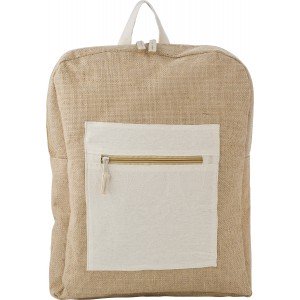 Edison juta hátizsák, barna