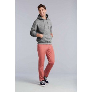 Gildan Heavy Blend kapucnis pulóver, Heather Sport Scarlet Red, S