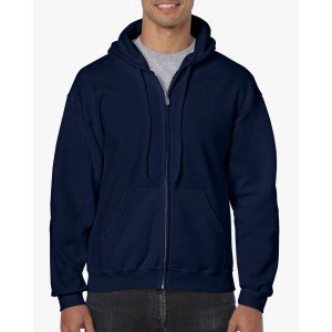 Gildan Heavy Blend kapucnis pulóver, Navy, 4XL