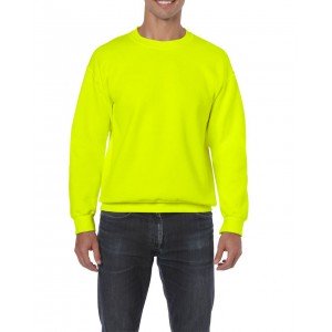 Gildan Heavy Blend pulóver, Safety Green, S