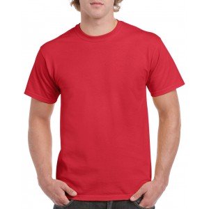 Gildan Heavy férfi póló, Red, 5XL
