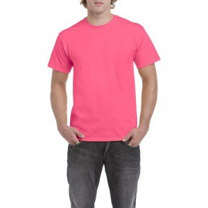 Gildan Heavy férfi póló, Safety Pink, L