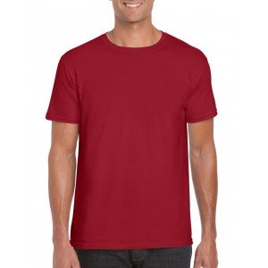 Gildan SoftStyle férfi póló, Cardinal Red, XL