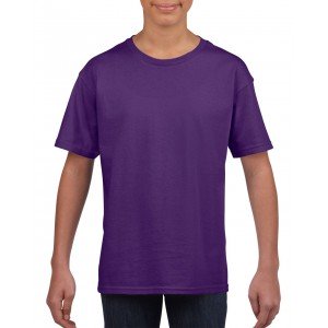 Gildan SoftStyle gyerekpóló, Purple, XL