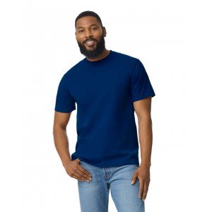 Gildan Softstyle Midweight férfi póló, Navy, S