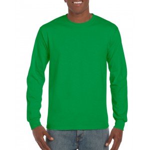 Gildan Ultra férfi hosszúujjú póló, Irish Green, S