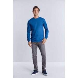 Gildan Ultra férfi hosszúujjú póló, Light Pink, 4XL