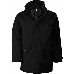 Kariban bélelt parka, Black, 4XL