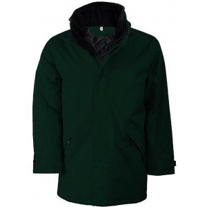 Kariban bélelt parka, Forest Green, 2XL