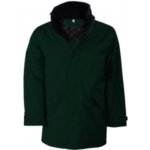 Kariban bélelt parka, Forest Green, M