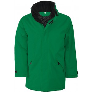 Kariban bélelt parka, Kelly Green, XS
