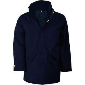 Kariban bélelt parka, Navy, XS