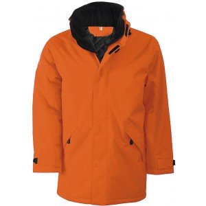 Kariban bélelt parka, Orange, XS