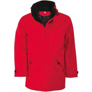 Kariban bélelt parka, Red, XS