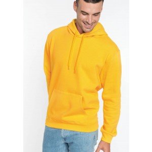 Kariban férfi kapucnis pulóver, Yellow, 4XL