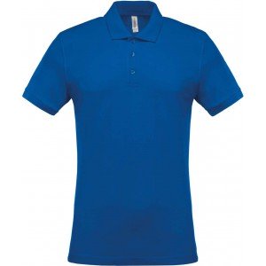 Kariban férfi piké póló, Light Royal Blue, 3XL