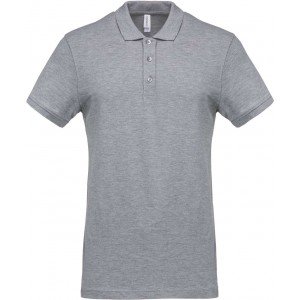 Kariban férfi piké póló, Oxford Grey, 2XL
