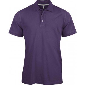 Kariban férfi piké póló, Purple, 3XL