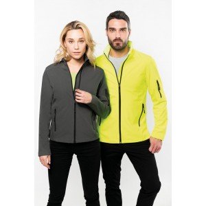 Kariban férfi softshell dzseki, Bottle Green, 3XL