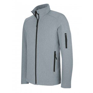 Kariban férfi softshell dzseki, Marl Grey, L