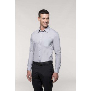 Kariban Jofrey hosszúujjú ing, Angora, M