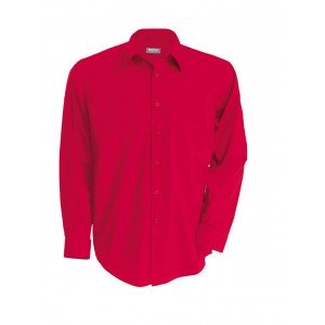 Kariban Jofrey hosszúujjú ing, Classic Red, L