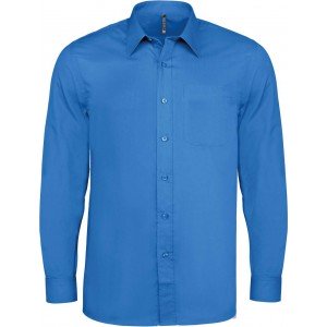 Kariban Jofrey hosszúujjú ing, Light Royal Blue, 3XL