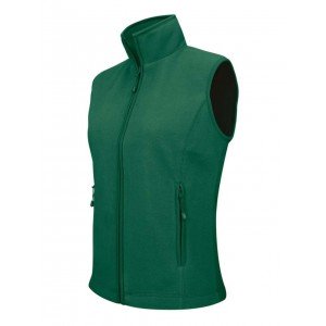 Kariban Melodie női polár mellény, Forest Green, XL