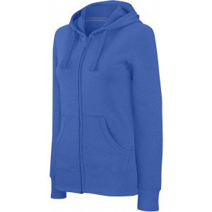 Kariban női cipzáros, Light Royal Blue, M