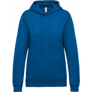 Kariban női kapucnis pulóver, Light Royal Blue, M