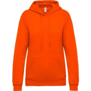 Kariban női kapucnis pulóver, Orange, 2XL