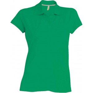 Kariban női Piké póló, Kelly Green, 3XL