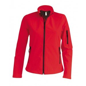 Kariban női softshell dzseki, Red, S