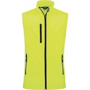 Kariban női softshell mellény, Fluorescent Yellow, XL