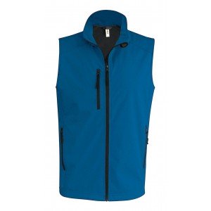 Kariban Softshell mellény, Aqua Blue, 3XL