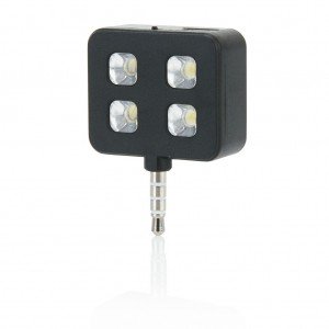 Mobiltelefon villanófény, fekete