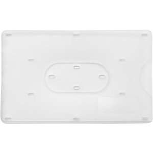 Műanyag bankkártyatartó, átlátszó