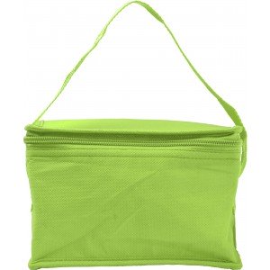 Nemszőtt hűtőtáska 6 doboz számára, világoszöld