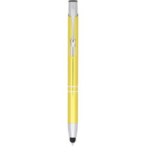 Olaf golyóstoll érintővel, kék tollbetéttel, sárga