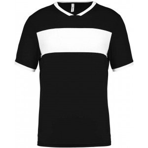 ProAct férfi műszálas póló, Black/White, 2XL