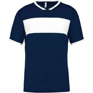 ProAct férfi műszálas póló, Sporty Navy/White, M